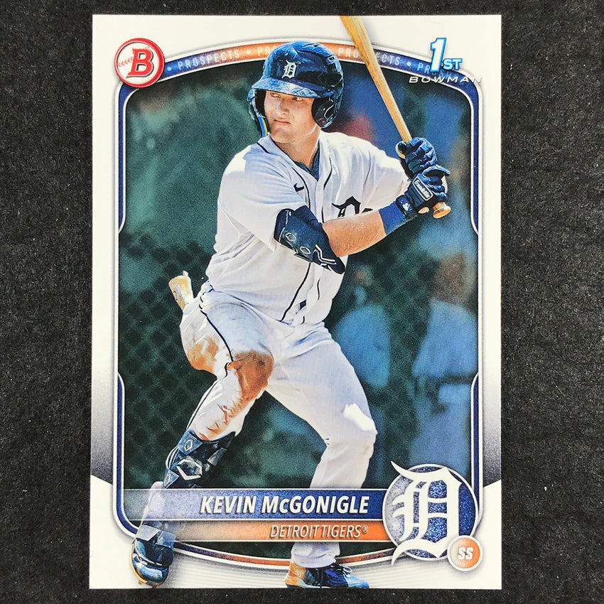 2025 Bowman Baseball KEVIN MCGONIGLE Base 1st Bowman Prospect #BP-79