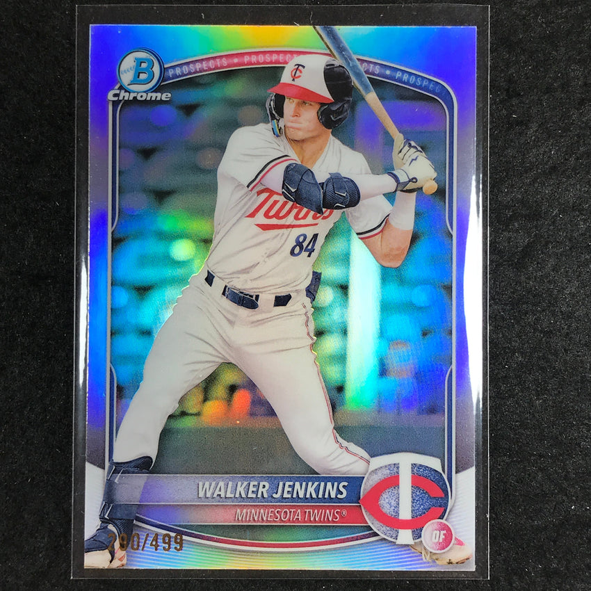 2025 Bowman Baseball WALKER JENKINS Chrome Prospect Refractor 290/499 #1