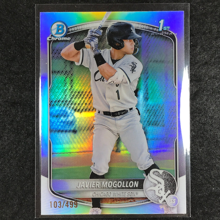 2025 Bowman Baseball JAVIER MOGOLLON Chrome Prospect Refractor 103/499 #68
