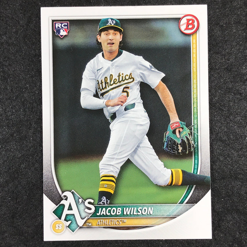 2025 Bowman Baseball JACOB WILSON Rookie Base #9