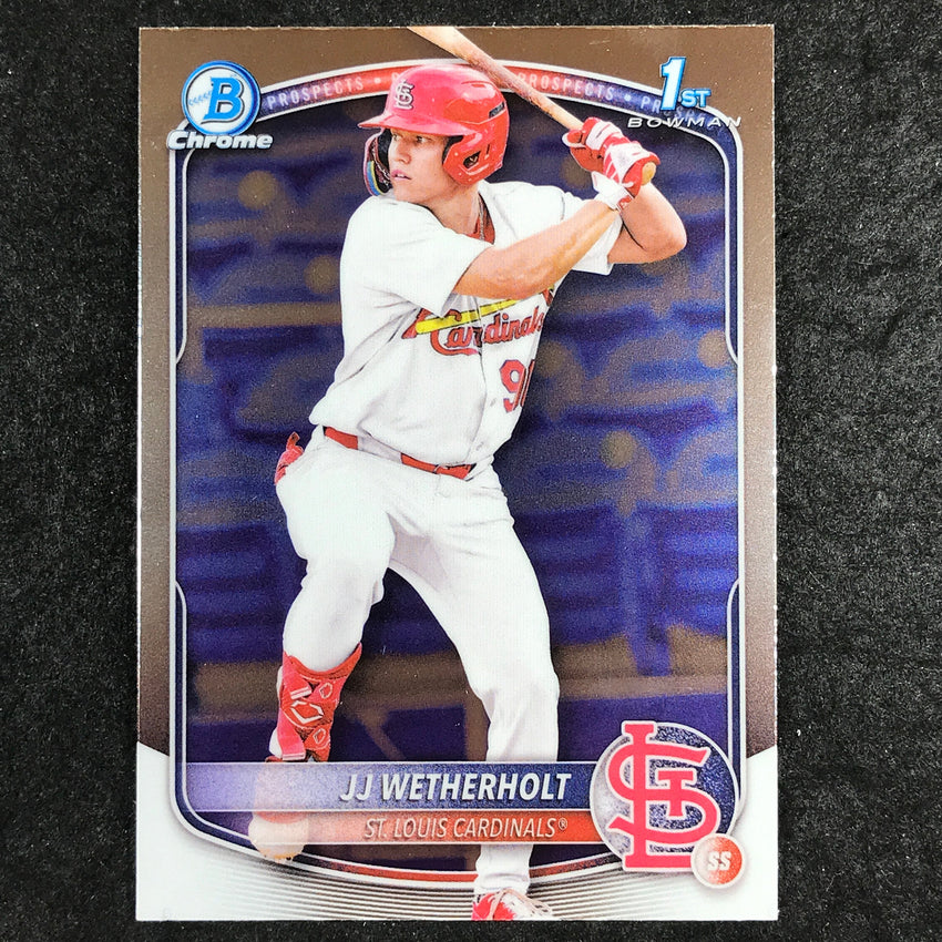 2025 Bowman Baseball JJ WETHERHOLT Chrome Base 1st Bowman Prospect #BCP-22