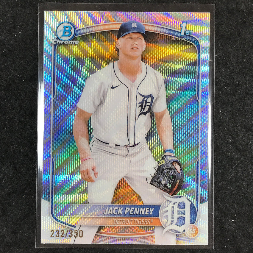 2025 Bowman Baseball JACK PENNEY Chrome Prospect 1st Bowman Wave 232/350 #60