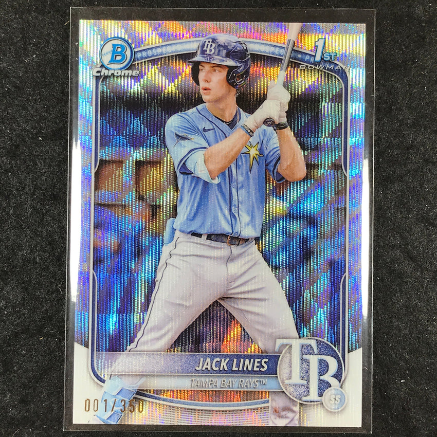 2025 Bowman Baseball JACK LINES Chrome Prospect 1st Bowman Wave 1/350 #64
