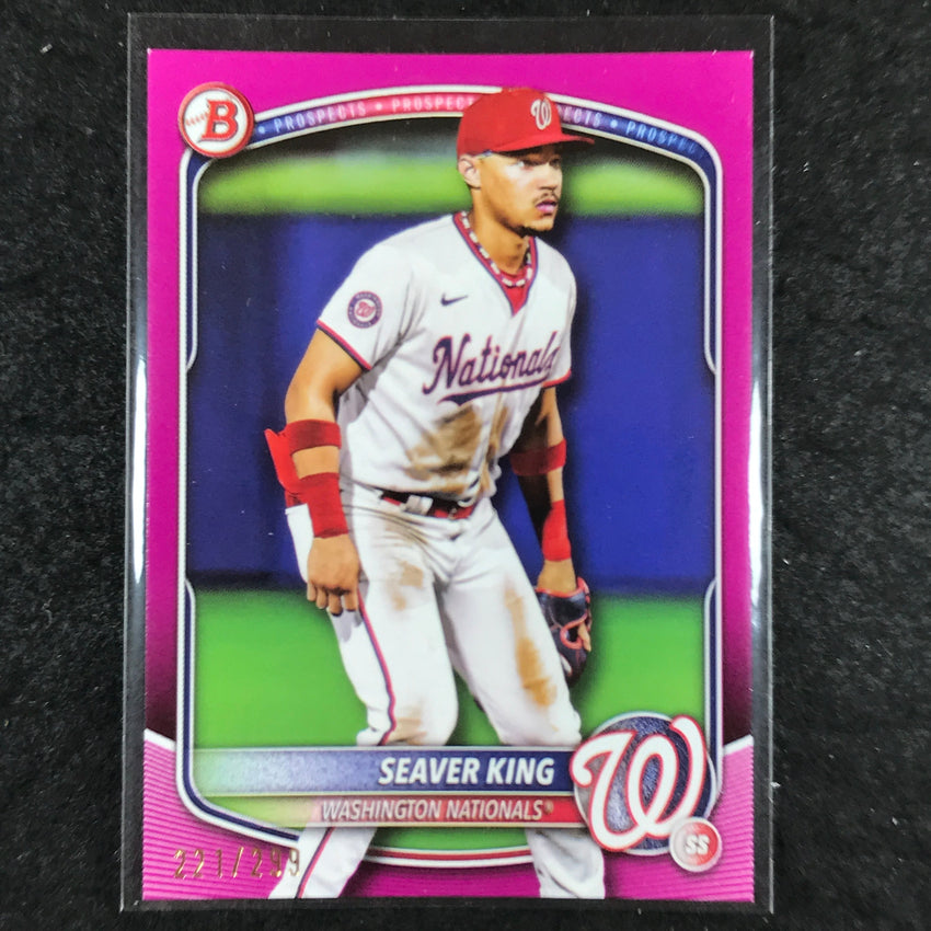 2025 Bowman Baseball SEAVER KING Base Fuchsia 221/299 #93