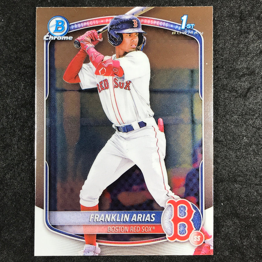 2025 Bowman Baseball FRANKLIN ARIAS Chrome Base 1st Bowman Prospect #BCP-67