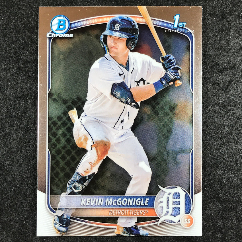 2025 Bowman Baseball KEVIN MCGONIGLE Chrome Base 1st Bowman Prospect #BCP-79