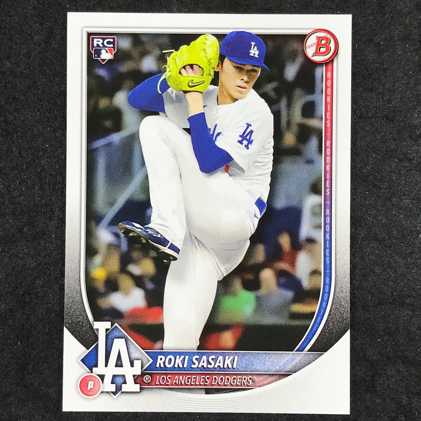 2025 Bowman Baseball ROKI SASAKI Rookie Base #12