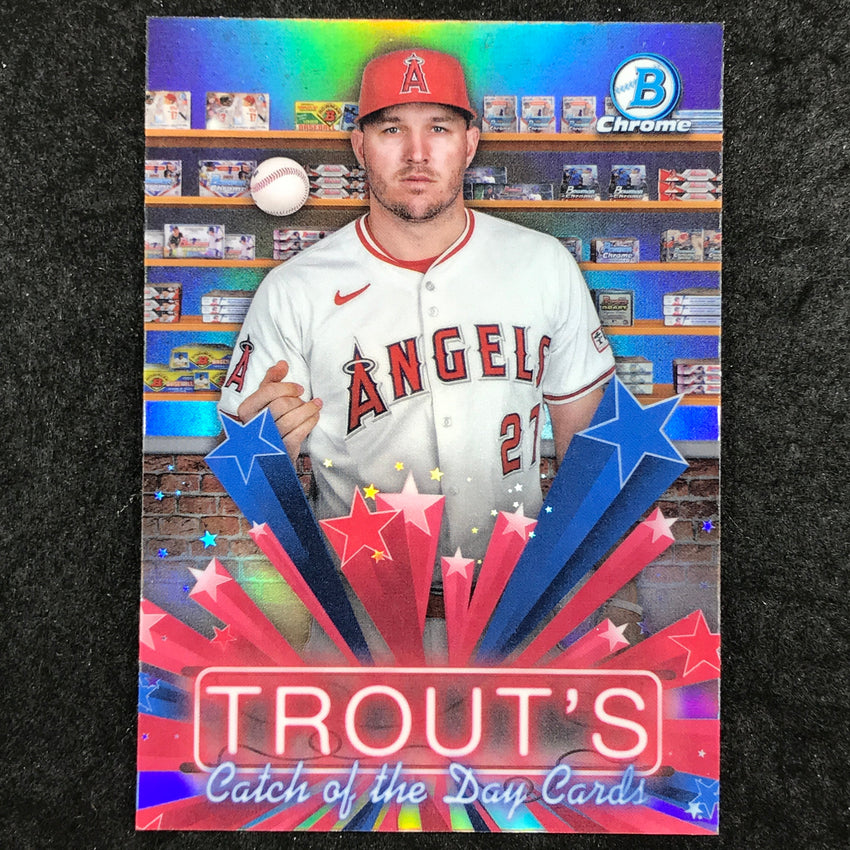 2025 Bowman Baseball MIKE TROUT Hobby Stars #6
