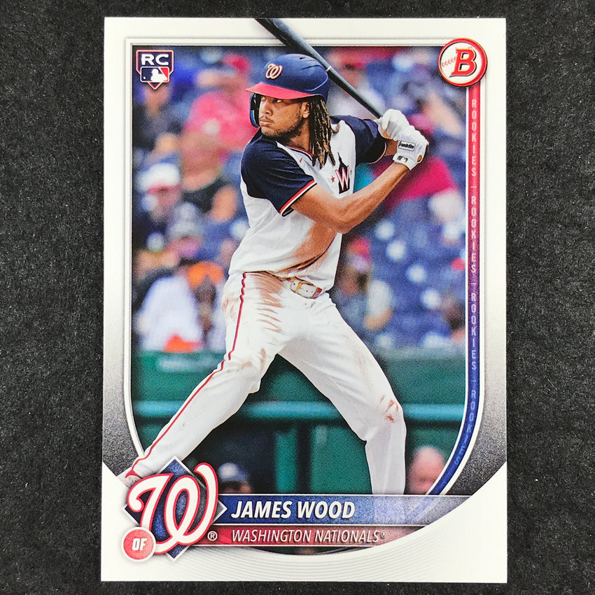 2025 Bowman Baseball JAMES WOOD Rookie Base #29