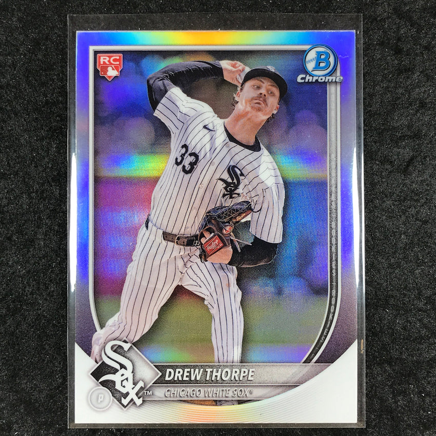 2025 Bowman Baseball DREW THORPE Rookie Chrome Base Refractor #8