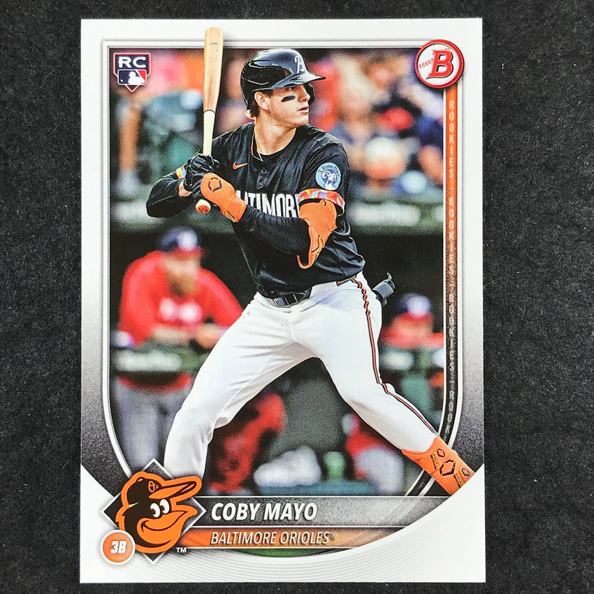 2025 Bowman Baseball COBY MAYO Rookie Base #37