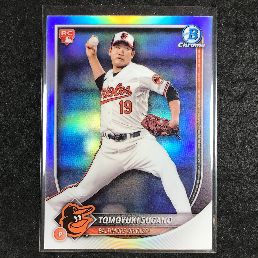 2025 Bowman Baseball TOMOYUKI SUGANO Rookie Chrome Base Refractor #41
