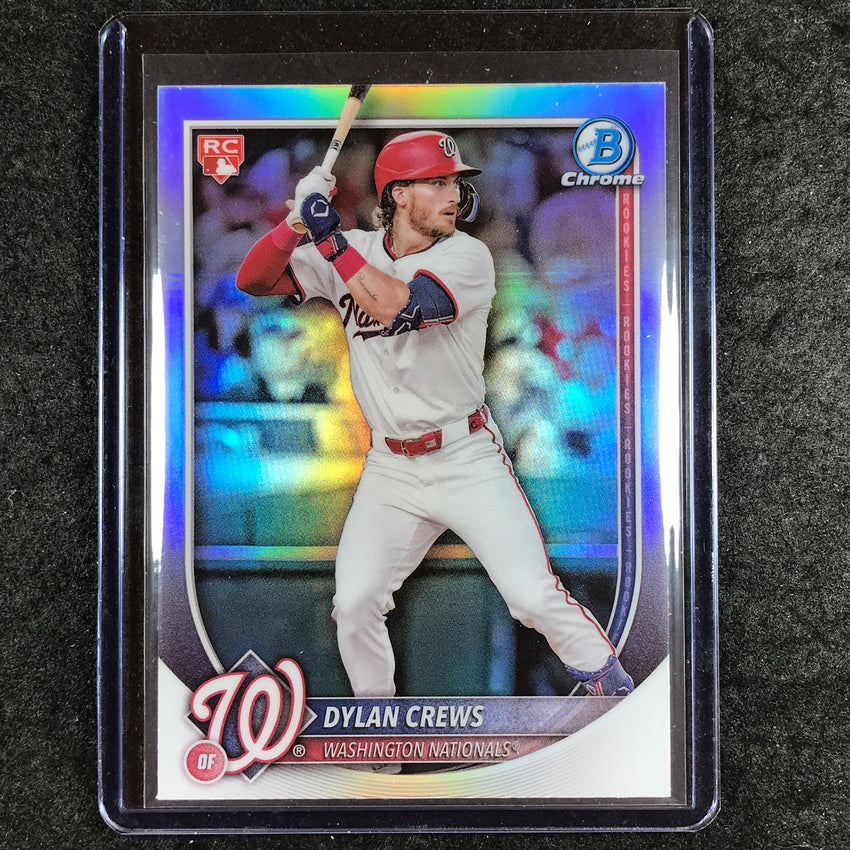 2025 Bowman Baseball DYLAN CREWS Rookie Chrome Base Refractor #42