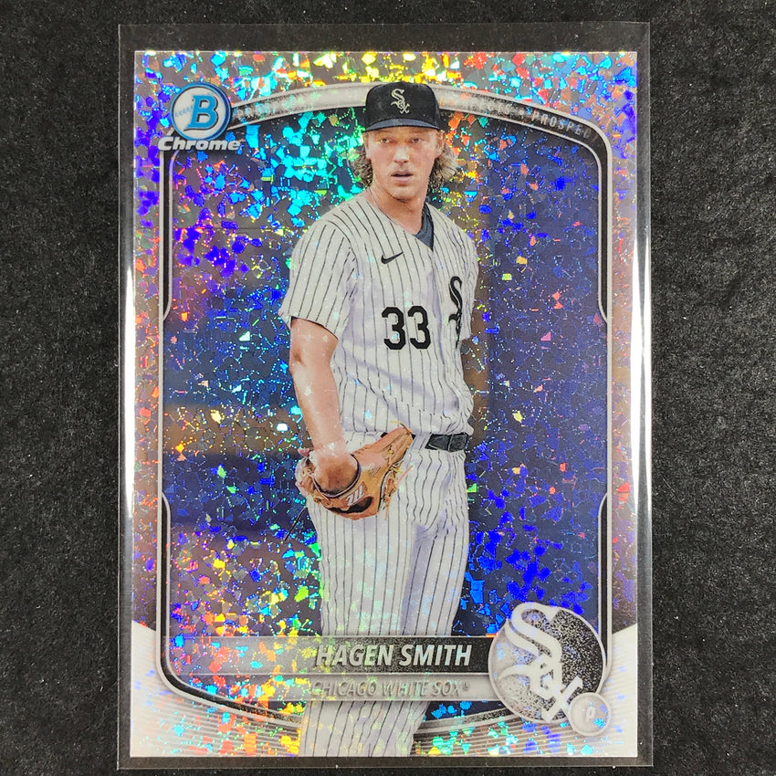 2025 Bowman Baseball HAGEN SMITH Chrome Prospect Mini-Diamond #44