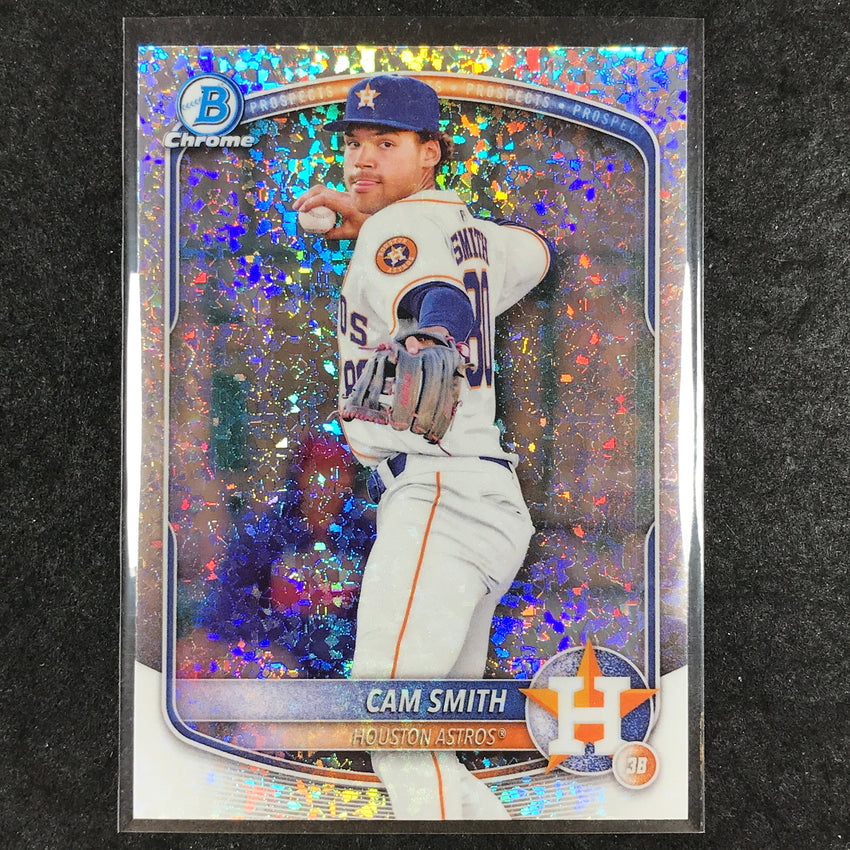 2025 Bowman Baseball CAM SMITH Chrome Prospect Mini-Diamond #48