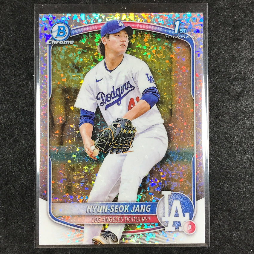 2025 Bowman Baseball HYUN-SEOK JANG Chrome Prospect 1st Bowman Mini-Diamond #51