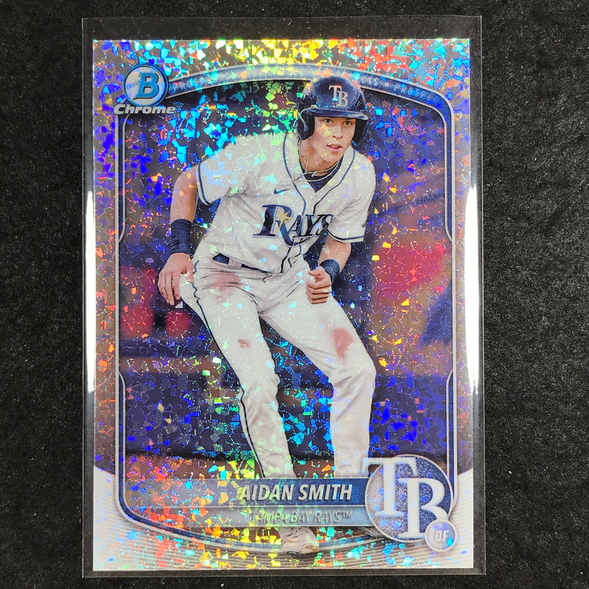 2025 Bowman Baseball AIDAN SMITH Chrome Prospect Mini-Diamond #81