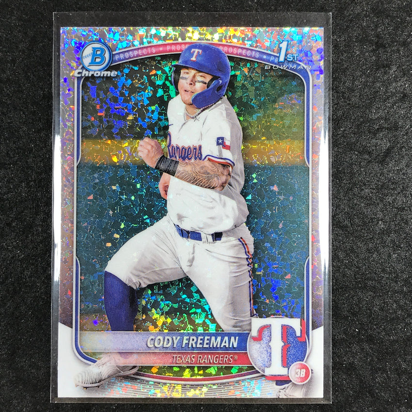 2025 Bowman Baseball CODY FREEMAN Chrome Prospect 1st Bowman Mini-Diamond #112