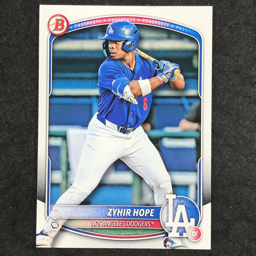 2025 Bowman Baseball ZYHIR HOPE Base Prospect #BP-2