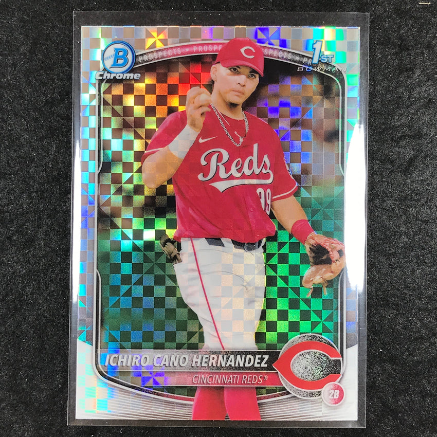 2025 Bowman Baseball ICHIRO CANO HERNANDEZ Chrome Prospect X-Fractor #18