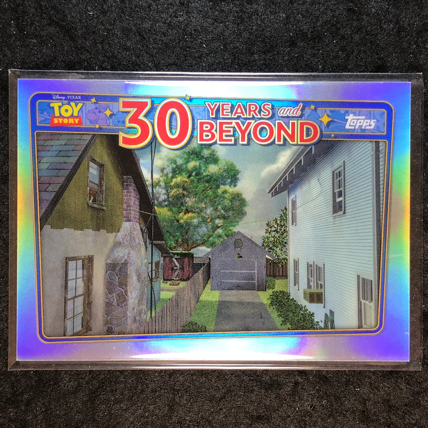 2025 Topps Toy Story WOODY THROWS A LINE 30 Years and Beyond #30Y-12
