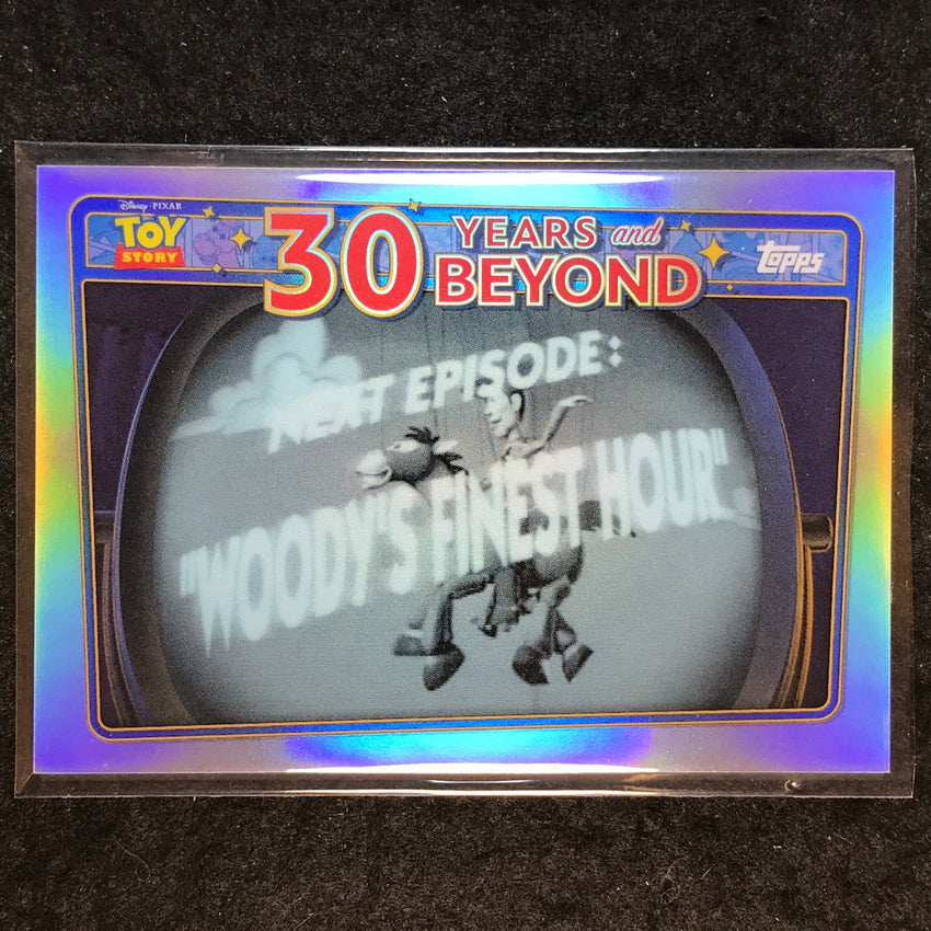 2025 Topps Toy Story WOODY'S ROUND UP 30 Years and Beyond #30Y-22