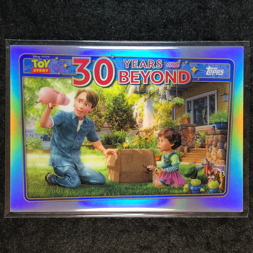 2025 Topps Toy Story ANDY SHOWS BONNIE HER NEW TOYS 30 Years and Beyond #30Y-29