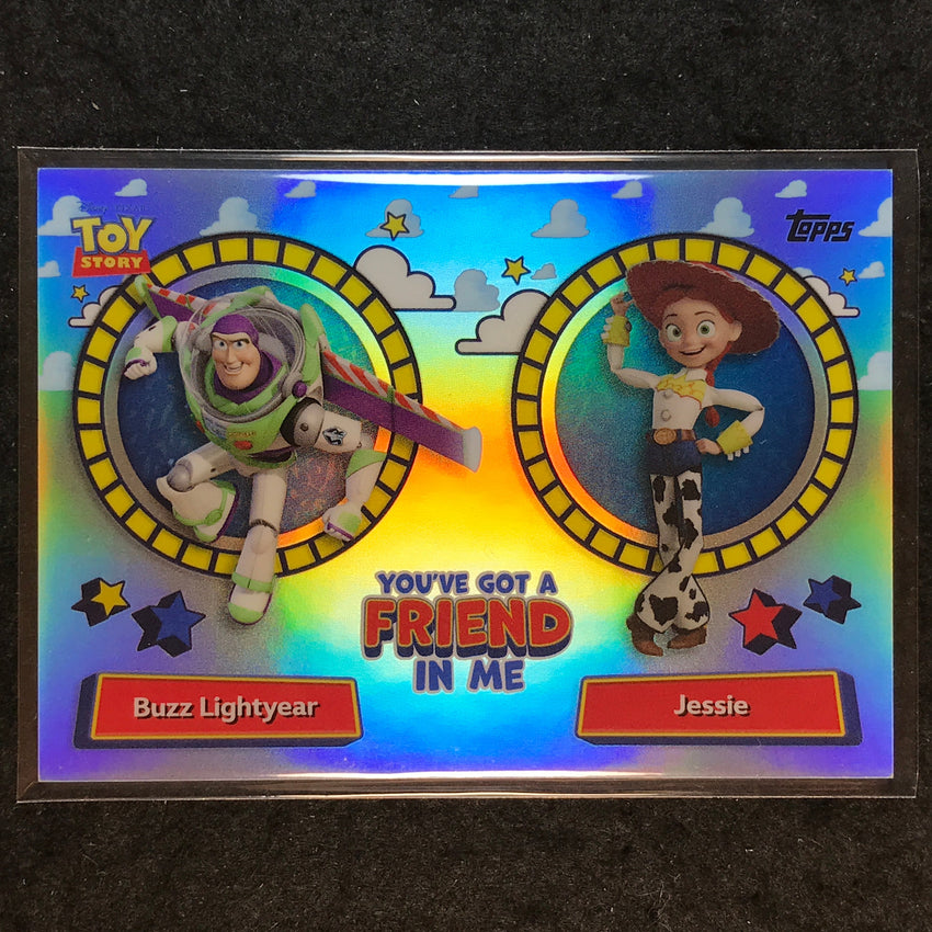 2025 Topps Toy Story BUZZ LIGHTYEAR JESSIE You've Got A Friend In Me #YGF-5
