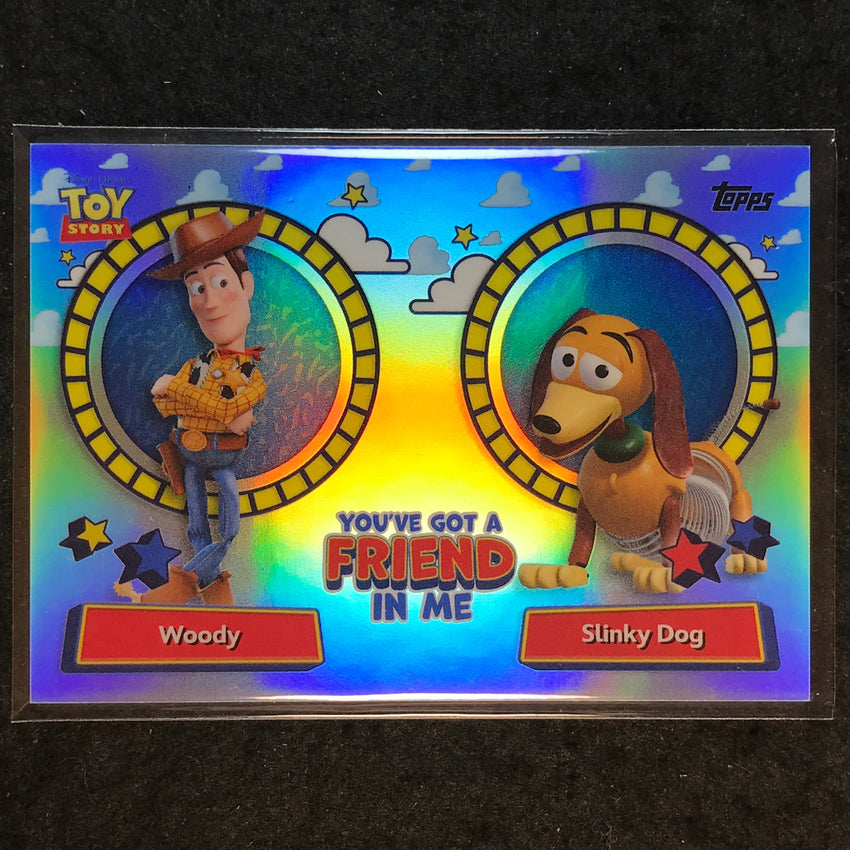 2025 Topps Toy Story WOODY SLINKY DOG You've Got A Friend In Me #YGF-6
