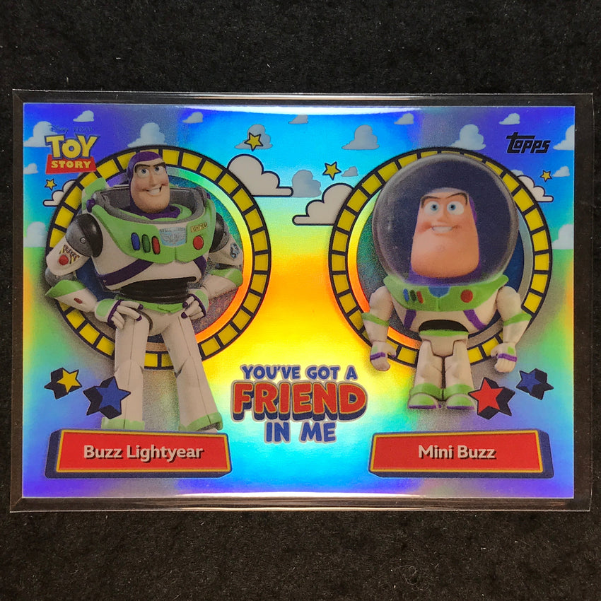 2025 Topps Toy Story BUZZ LIGHTYEAR MINI BUZZ You've Got A Friend In Me #YGF-10