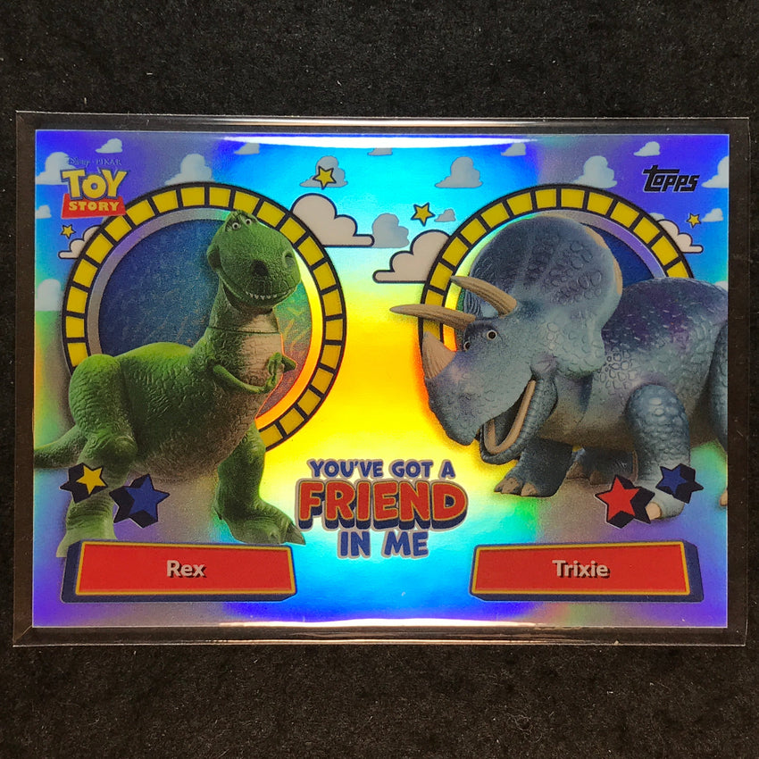 2025 Topps Toy Story REX TRIXIE You've Got A Friend In Me #YGF-11