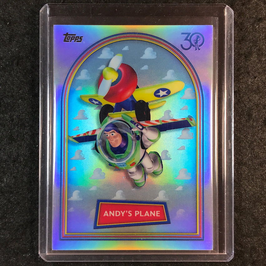 2025 Topps Toy Story ANDY'S PLANE Base Image Variation #45