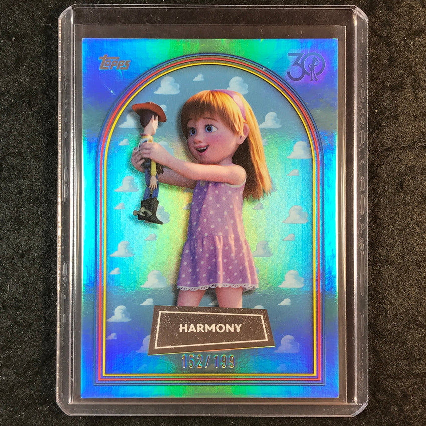 2025 Topps Toy Story HARMONY Aqua Foil 152/199 #95