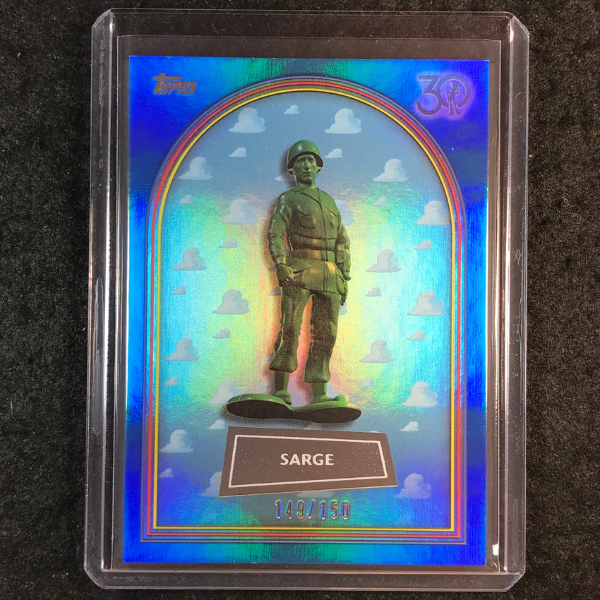 2025 Topps Toy Story SARGE Blue Foil 149/150 #17