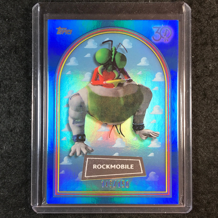 2025 Topps Toy Story ROCKMOBILE Blue Foil 145/150 #35