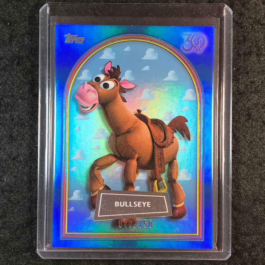 2025 Topps Toy Story BULLSEYE Blue Foil 40/150 #51