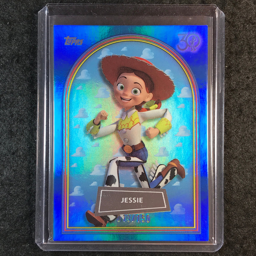 2025 Topps Toy Story JESSIE Blue Foil 13/150 #54