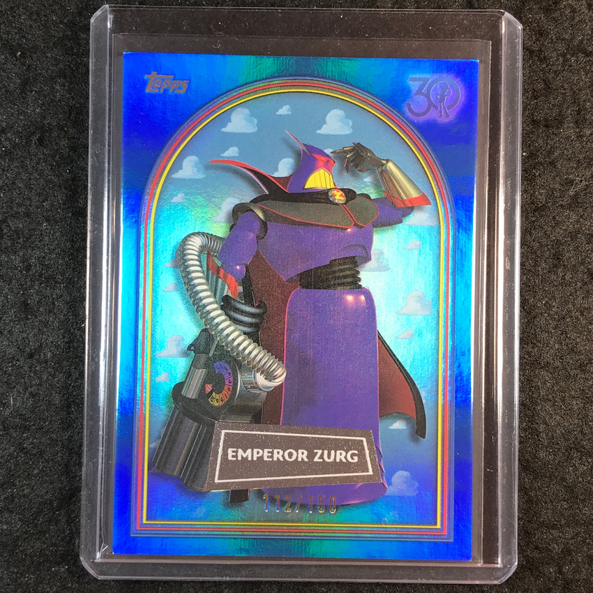 2025 Topps Toy Story EMPEROR ZURG Blue Foil 112/150 #60