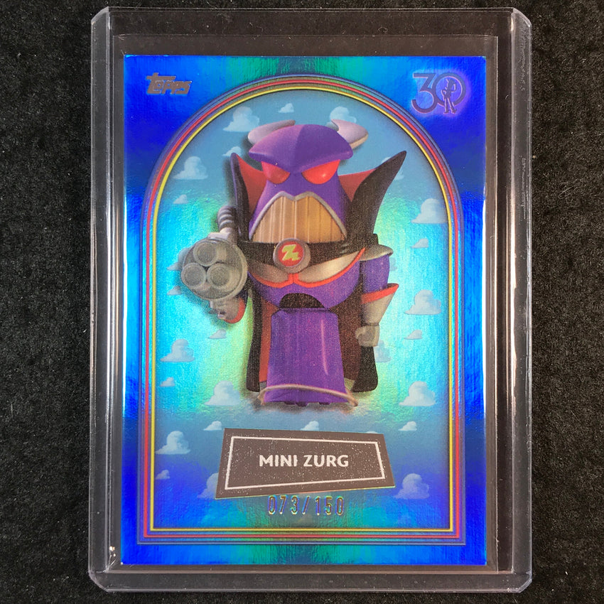 2025 Topps Toy Story MINI ZURG Blue Foil 73/150 #85