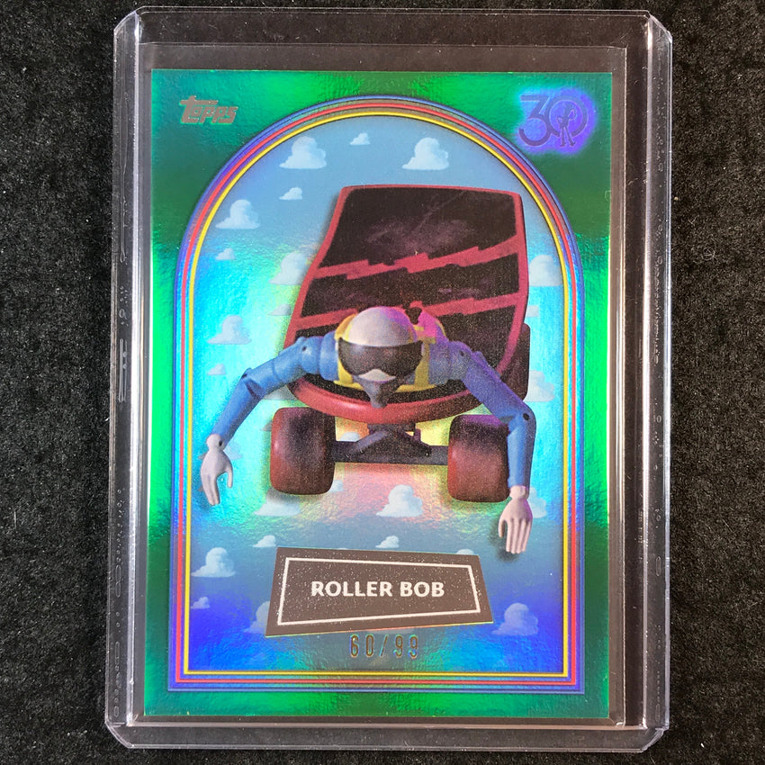 2025 Topps Toy Story ROLLER BOB Green Foil 60/99 #33