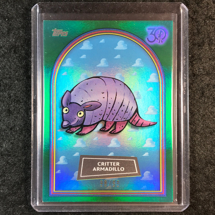 2025 Topps Toy Story CRITTER ARMADILLO Green Foil 98/99 #64