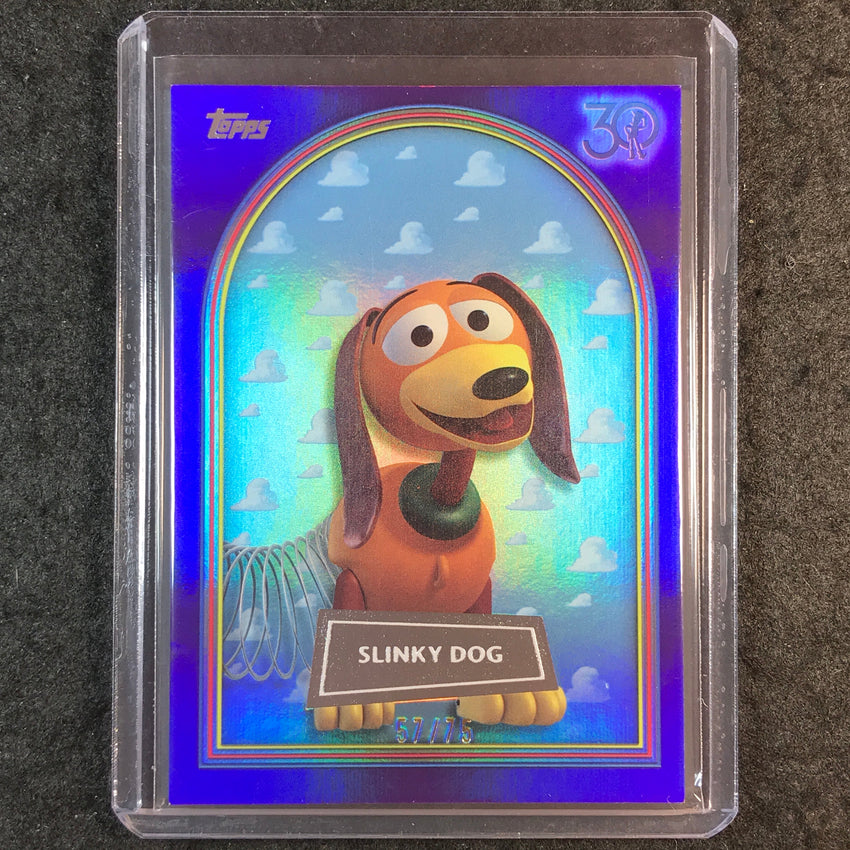 2025 Topps Toy Story SLINKY DOG Purple Foil 57/75 #20