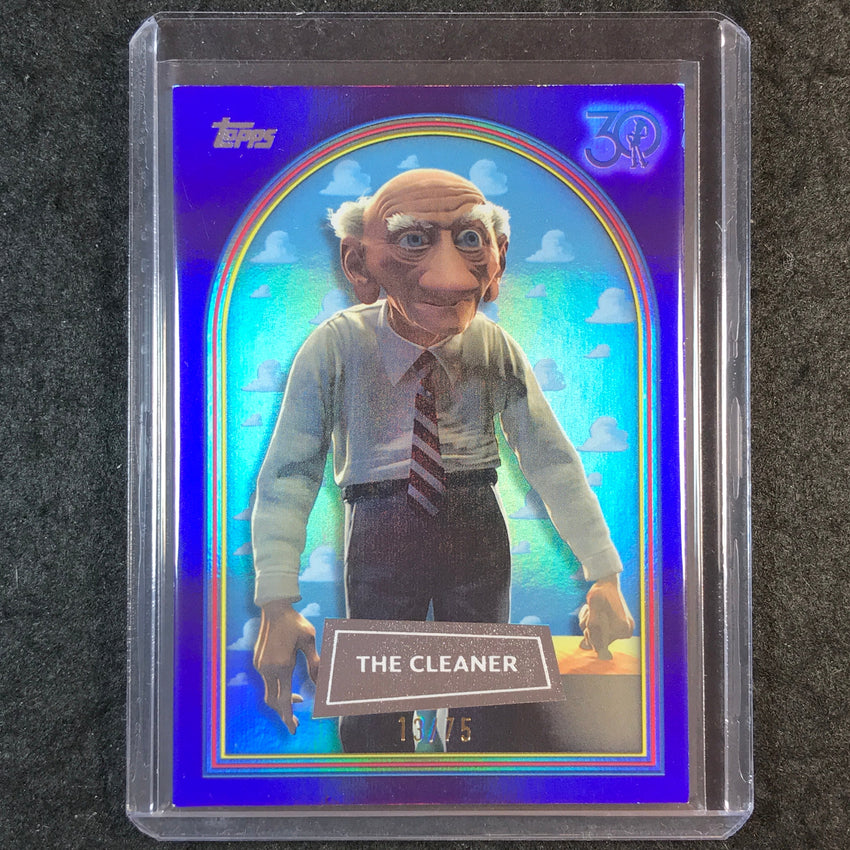 2025 Topps Toy Story THE CLEANER Purple Foil 13/75 #57