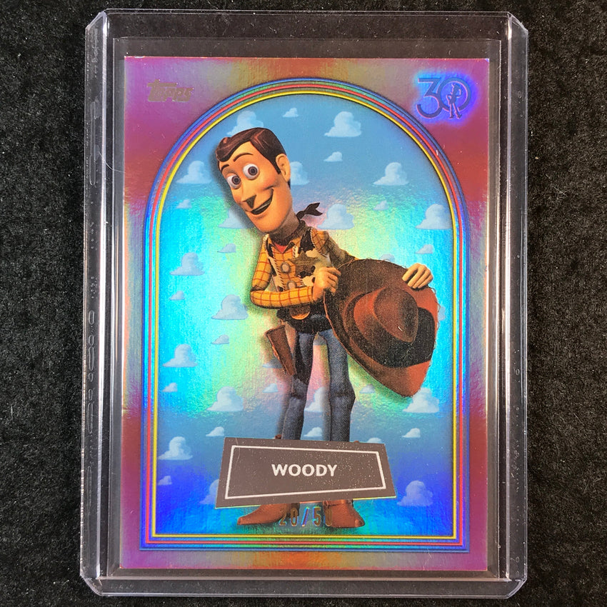 2025 Topps Toy Story WOODY Rose Gold 20/50 #1