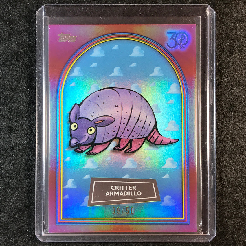 2025 Topps Toy Story CRITTER ARMADILLO Rose Gold 39/50 #64