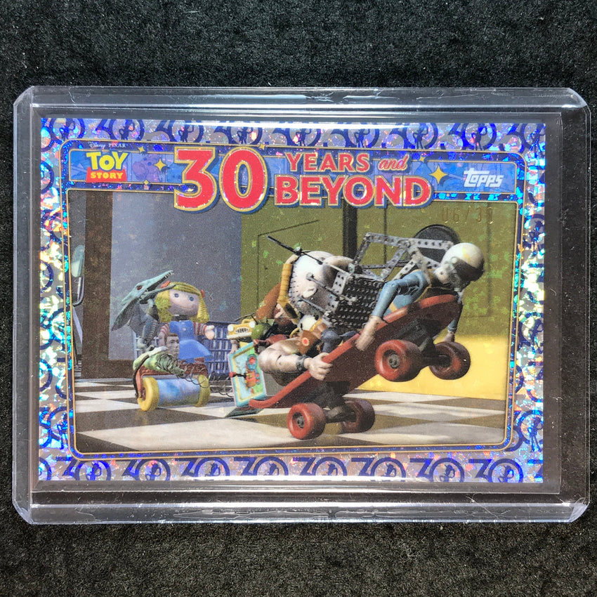 2025 Topps Toy Story WOODY'S ESCAPE 30 Years And Beyond 30th Anniversary 6/30