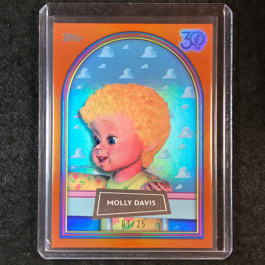 2025 Topps Toy Story MOLLY DAVIS Orange Foil 1/25 #42