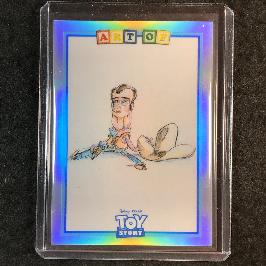 2025 Topps Toy Story SHERIFF WOODY Art of Toy Story SSP #ART-1