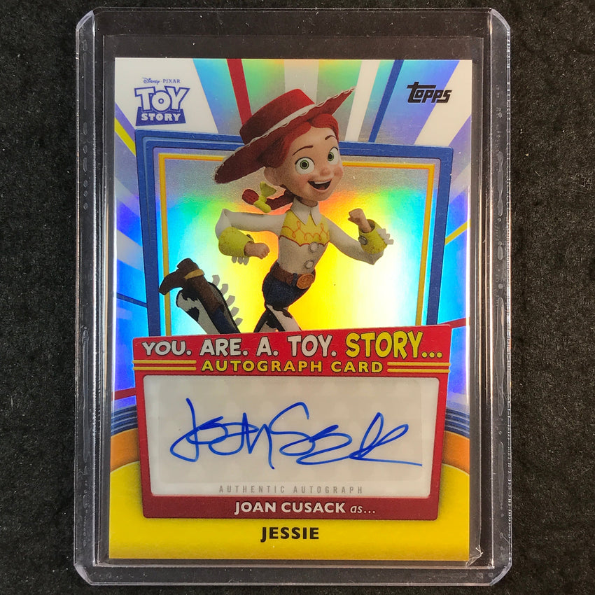 2025 Topps Toy Story JOAN CUSACK AS JESSIE You Are A ToyStory Auto #YRT-JC