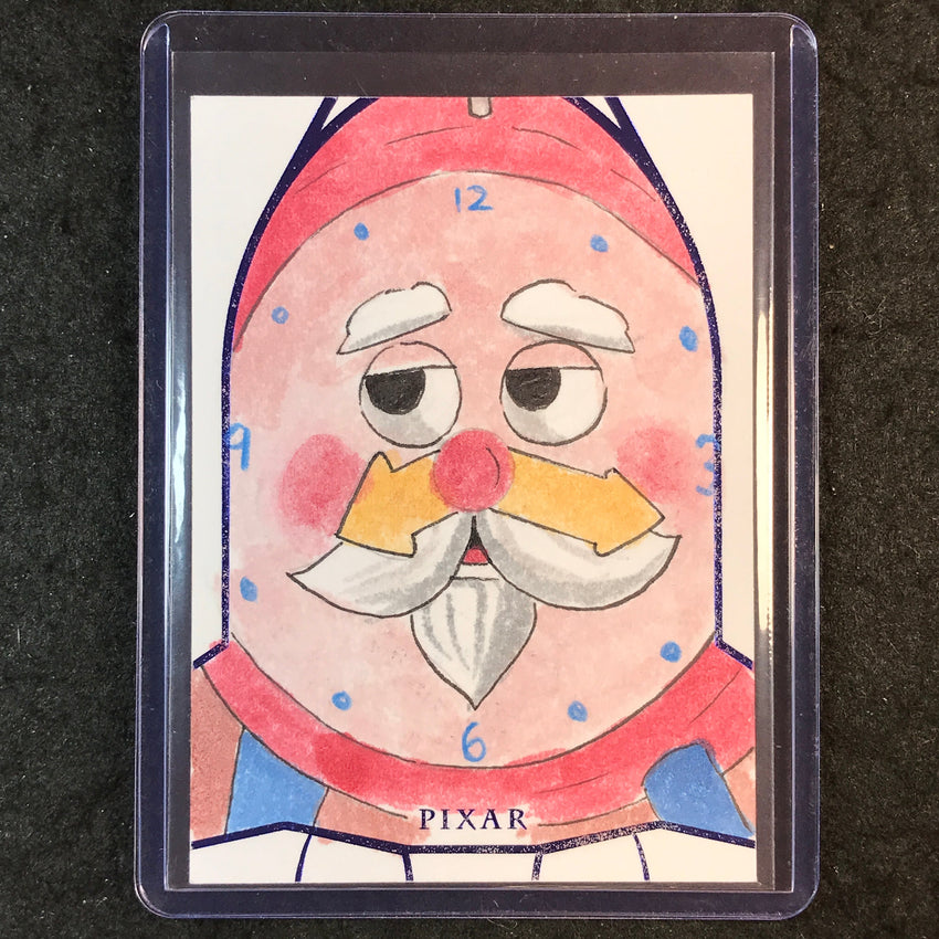 2025 Topps Toy Story OLD TIMER Artist Sketch 1/1 ISIAH XAVIER BRADLEY